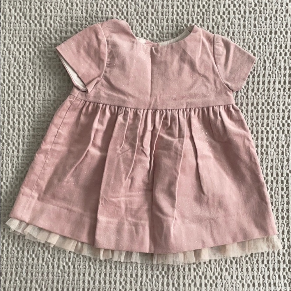 Zara baby girl pink dress